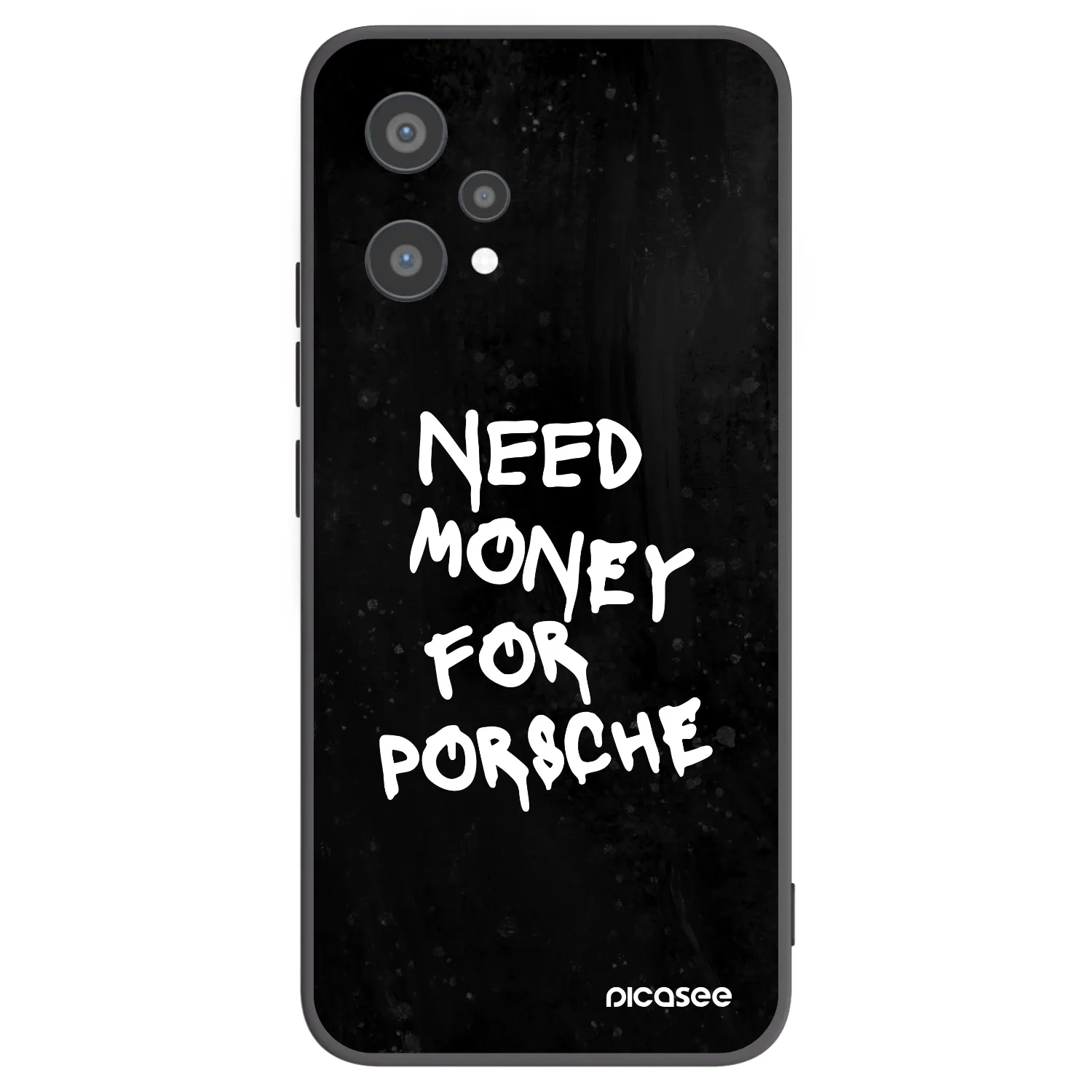 Picasee silikonski črni ovitek za Realme 9 Pro 5G - Black Dollar