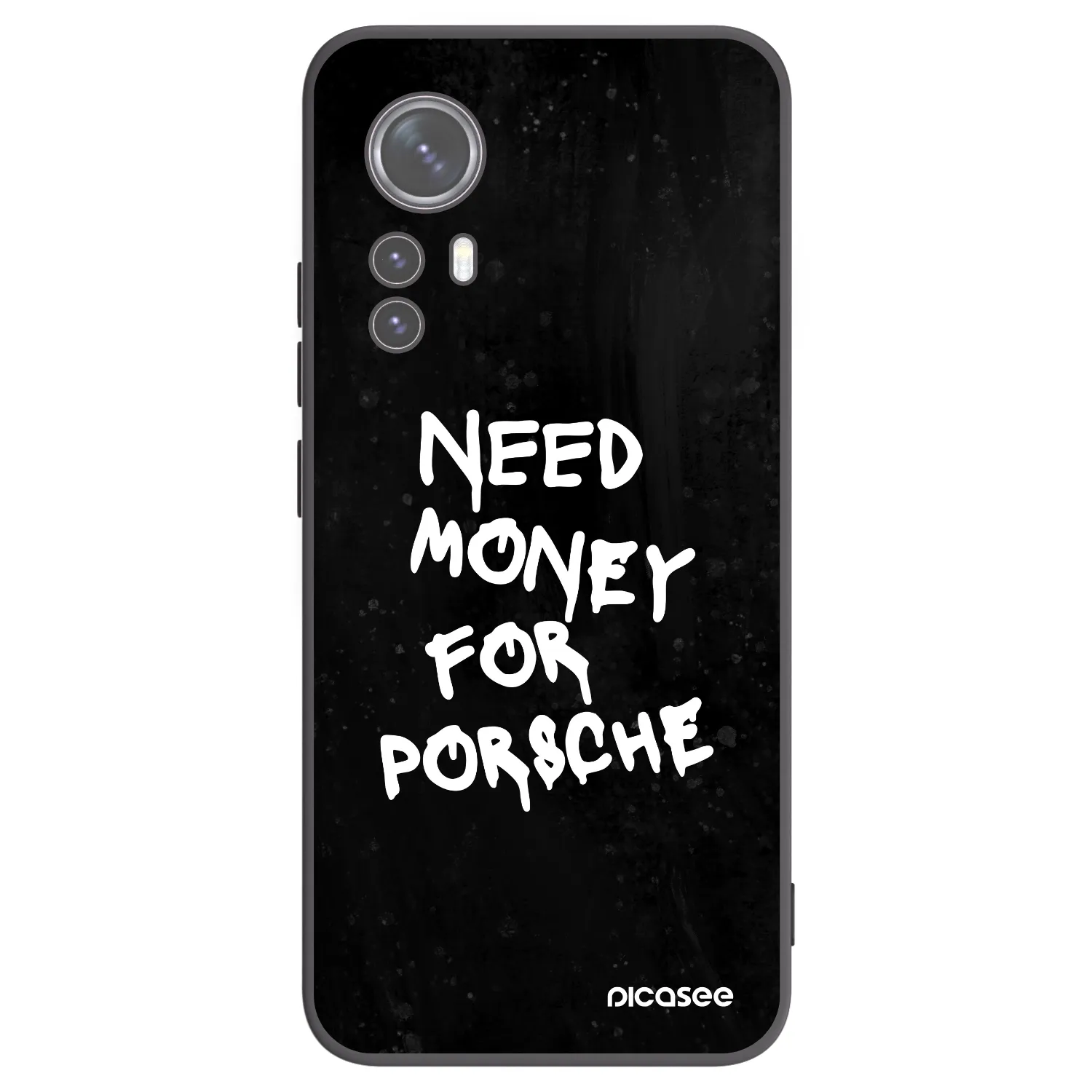 Picasee silikonski črni ovitek za Xiaomi 12 - Black Dollar