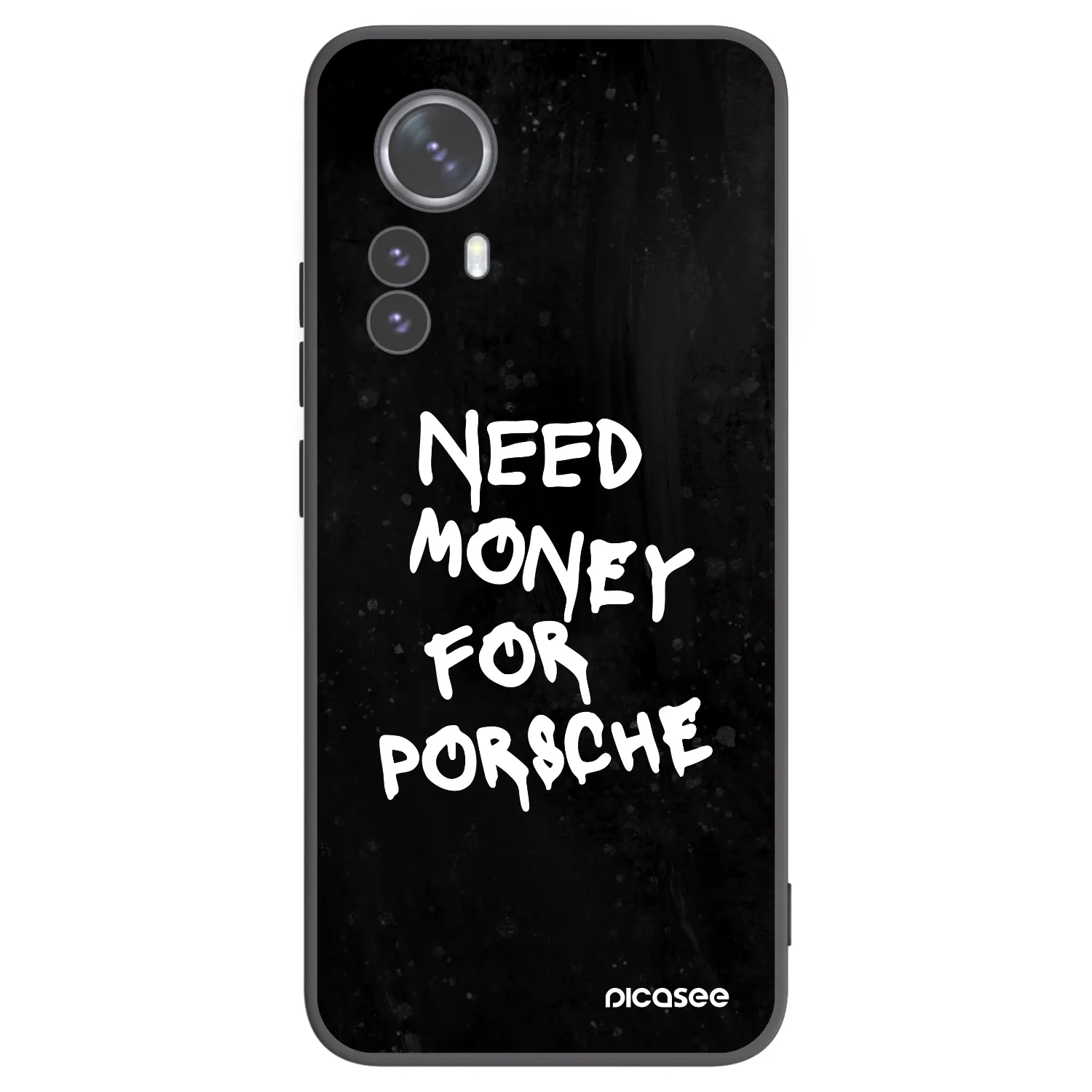 Picasee silikonski črni ovitek za Xiaomi 12 Pro - Black Dollar