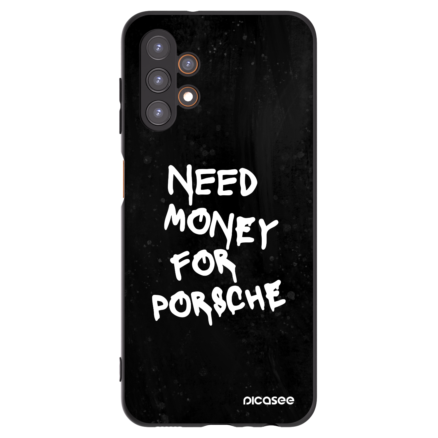 Picasee silikonski črni ovitek za Samsung Galaxy A13 4G A135 - Black Dollar