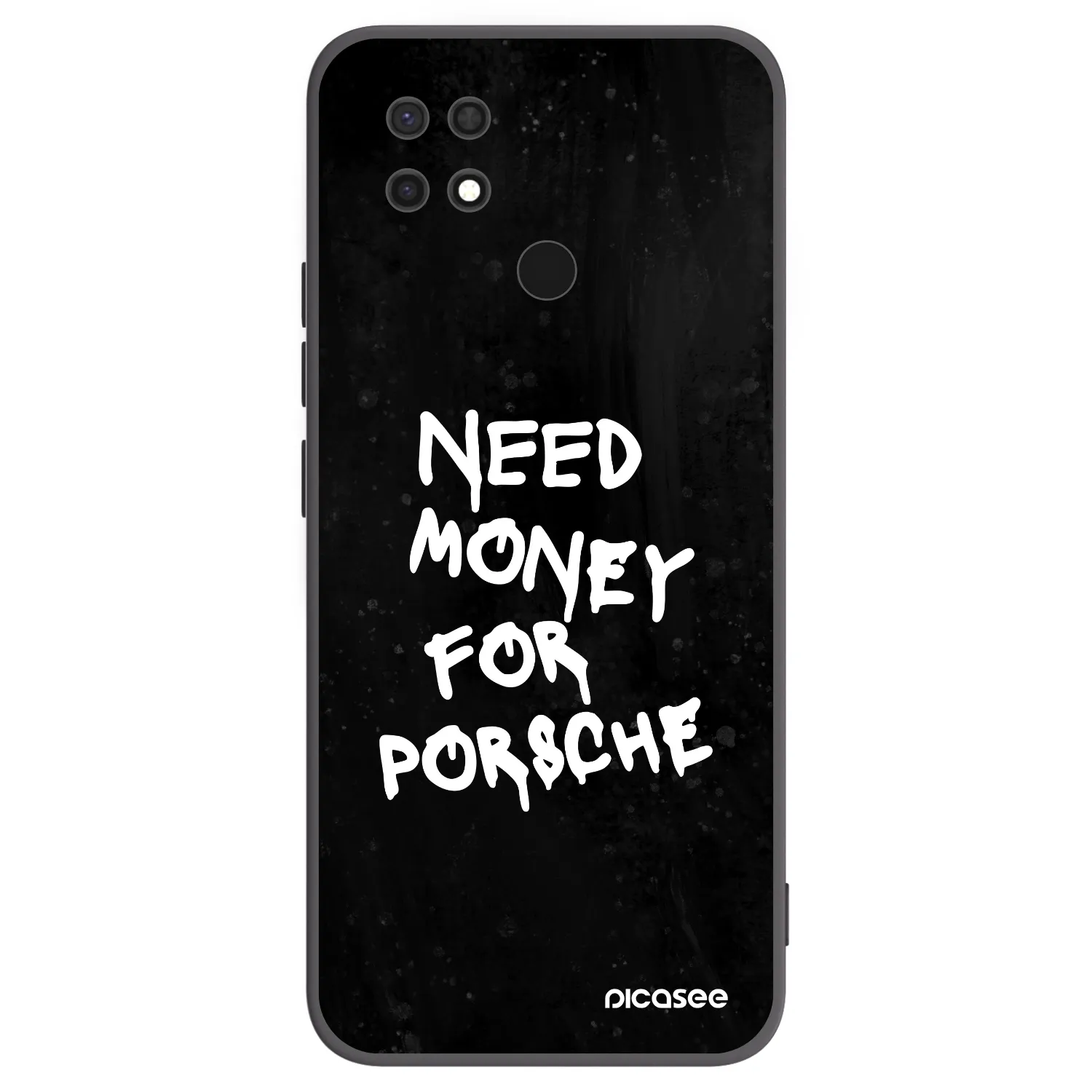 Picasee silikonski črni ovitek za Xiaomi Redmi 10C - Black Dollar