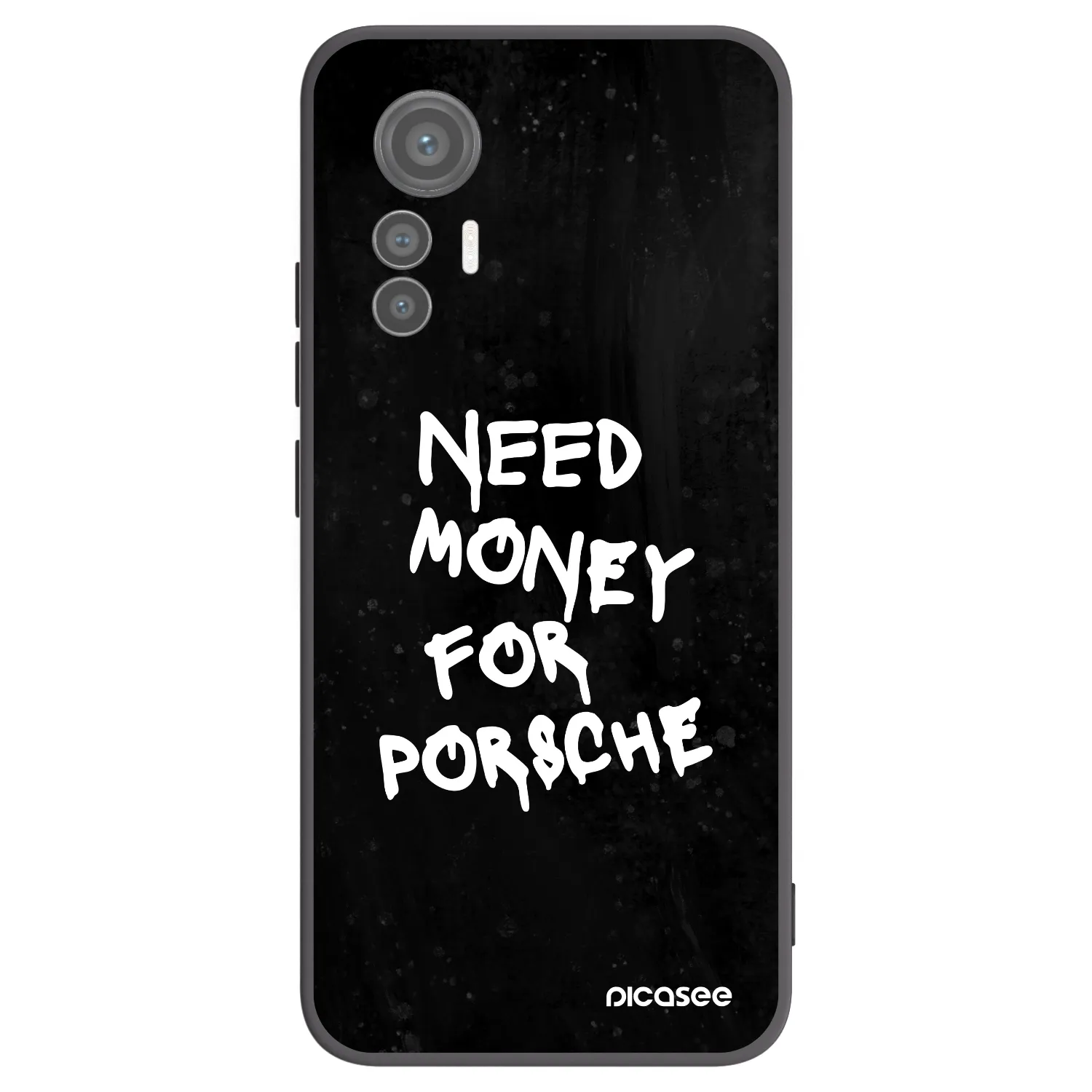 Picasee silikonski črni ovitek za Xiaomi 12 Lite - Black Dollar