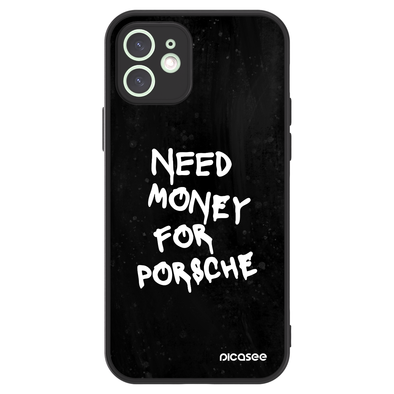 Picasee ULTIMATE CASE MagSafe za Apple iPhone 12 - Black Dollar