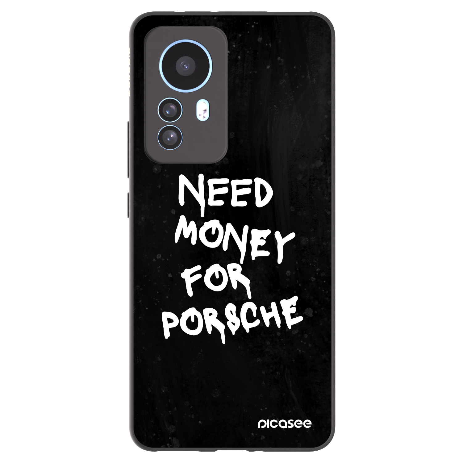 Picasee silikonski črni ovitek za Xiaomi 12T Pro - Black Dollar