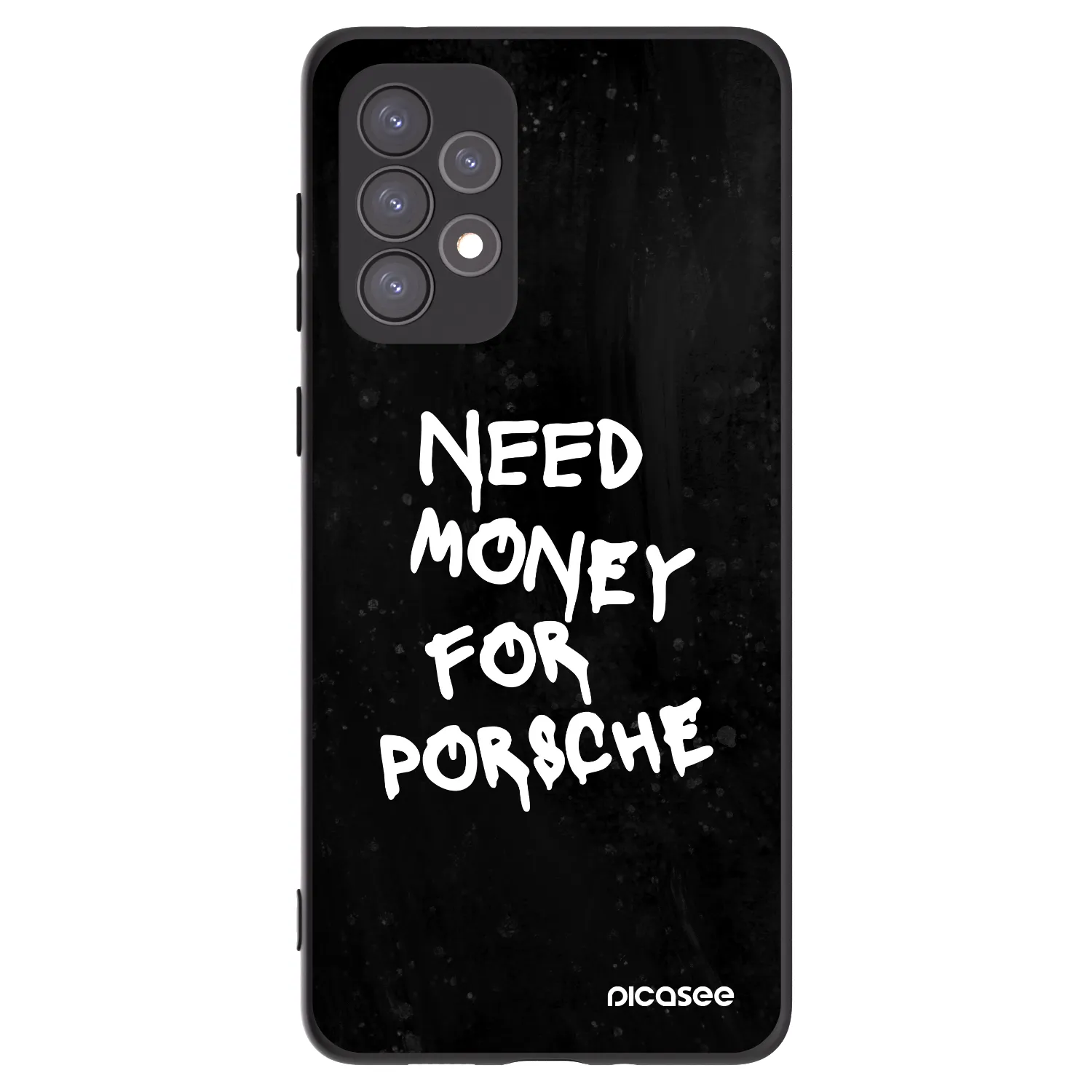 Picasee silikonski črni ovitek za Samsung Galaxy A73 5G - Black Dollar