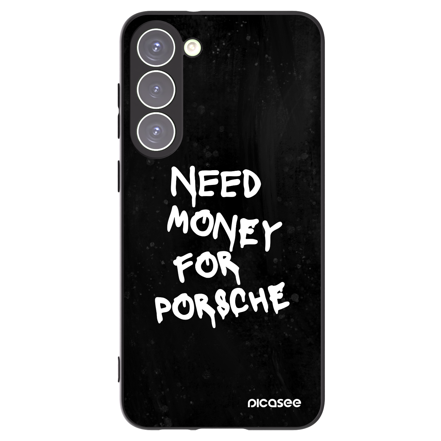 Picasee silikonski črni ovitek za Samsung Galaxy S23+ 5G - Black Dollar