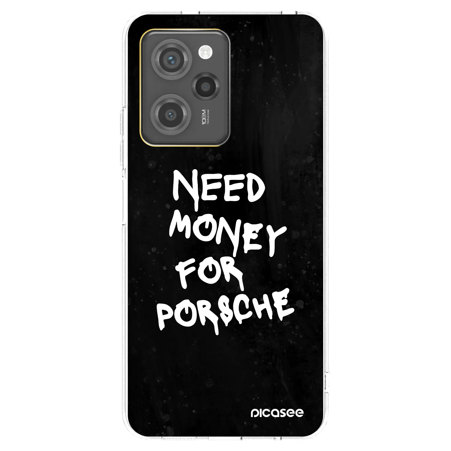 Picasee silikonski črni ovitek za Xiaomi Poco X5 Pro - Black Dollar