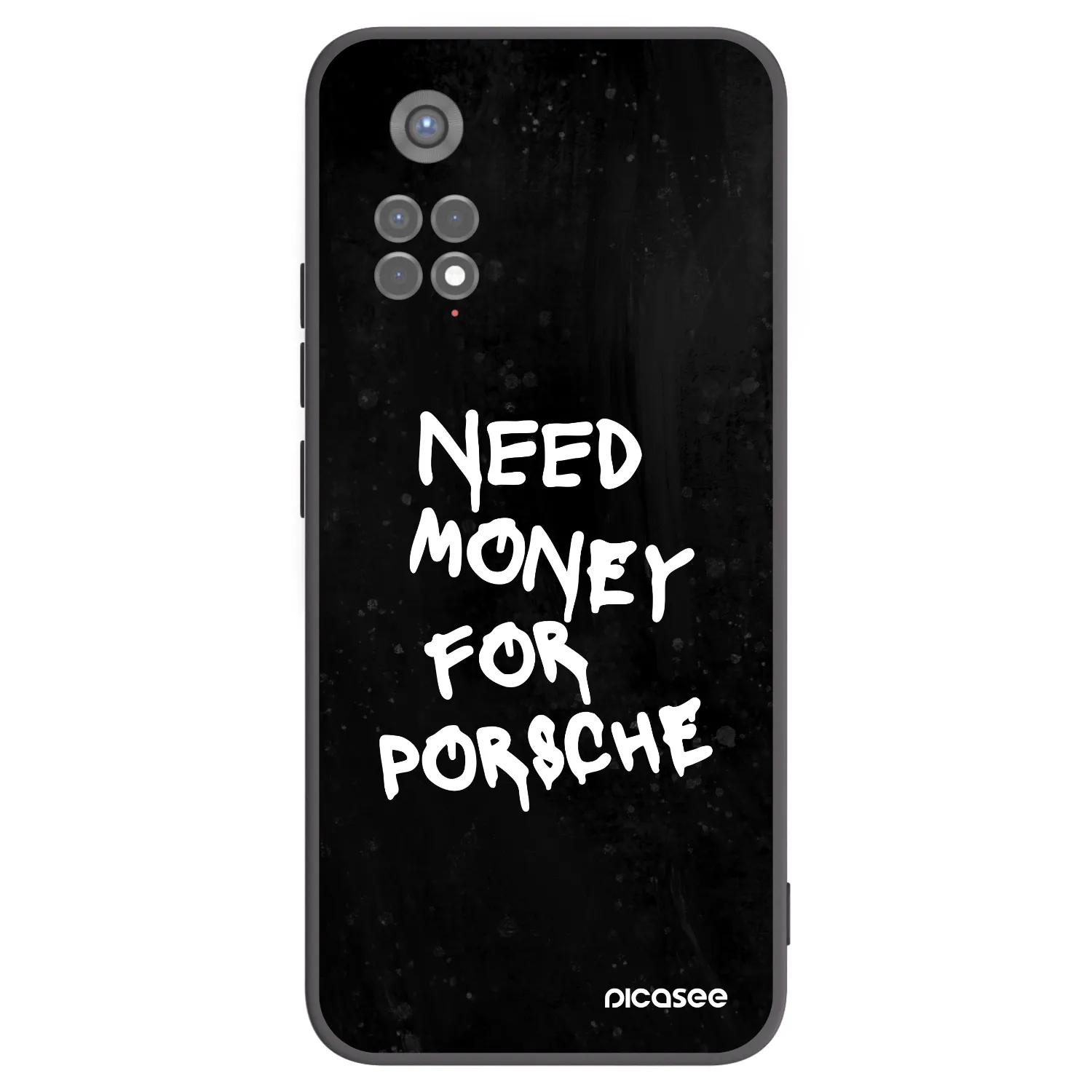 Picasee silikonski črni ovitek za Xiaomi Redmi Note 11S 5G - Black Dollar