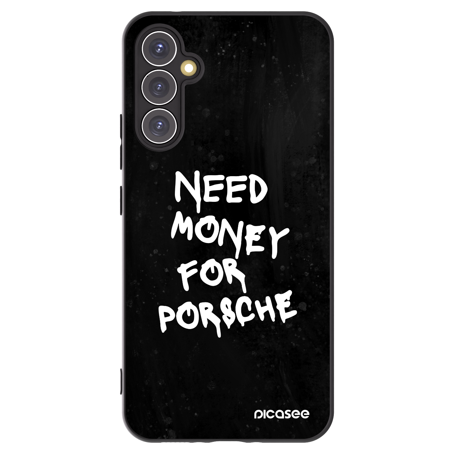 Picasee silikonski črni ovitek za Samsung Galaxy A34 5G A346B - Black Dollar