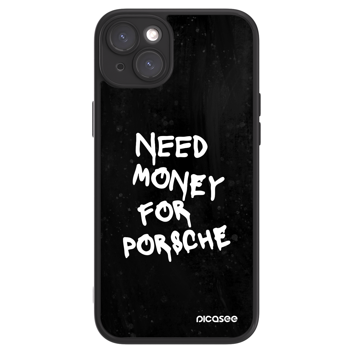 Picasee ULTIMATE CASE MagSafe za Apple iPhone 15 Plus - Black Dollar