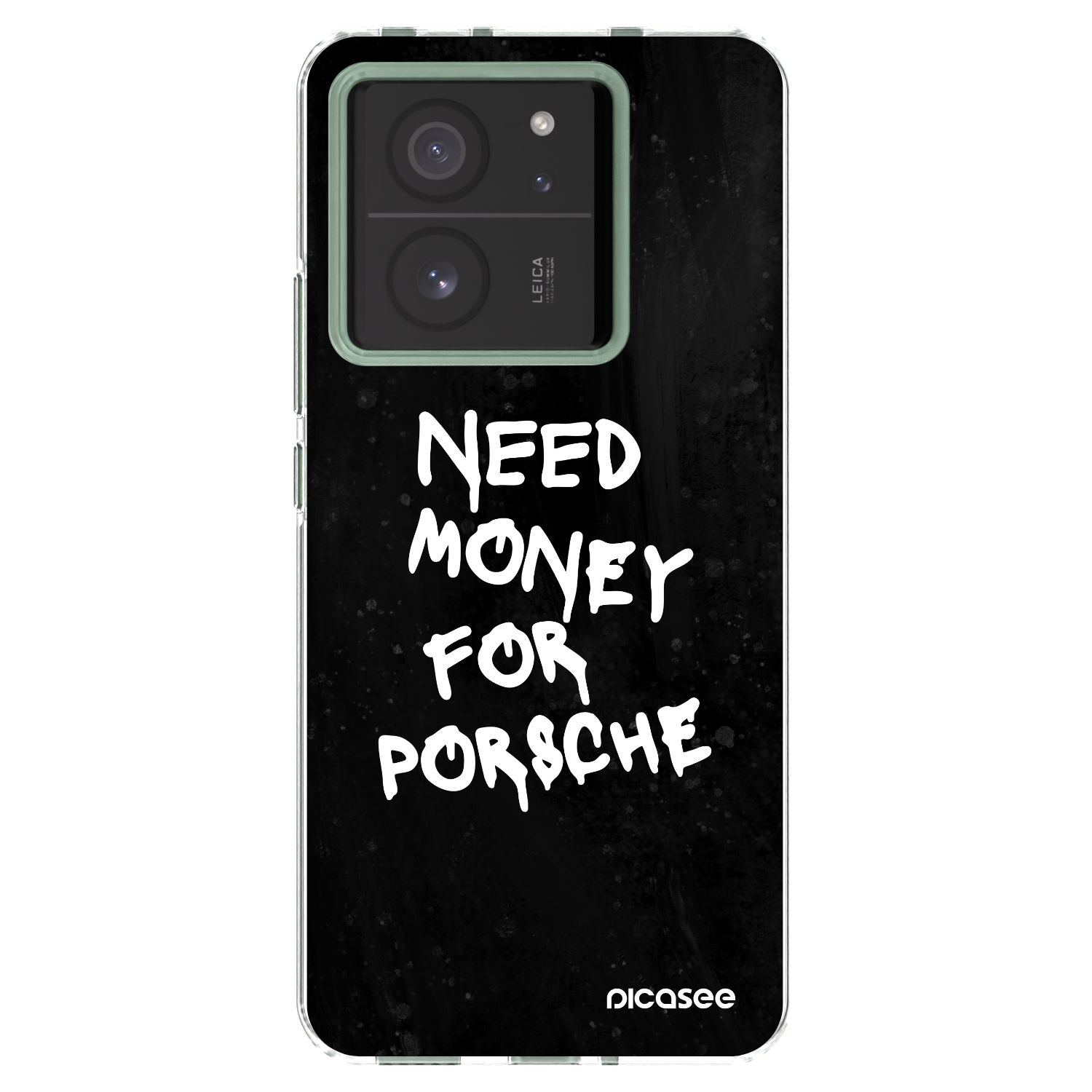 Picasee silikonski prozorni ovitek za Xiaomi 13T - Black Dollar