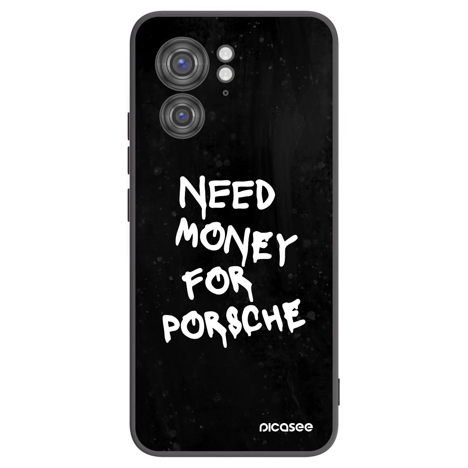 Picasee silikonski črni ovitek za Motorola Edge 40 - Black Dollar
