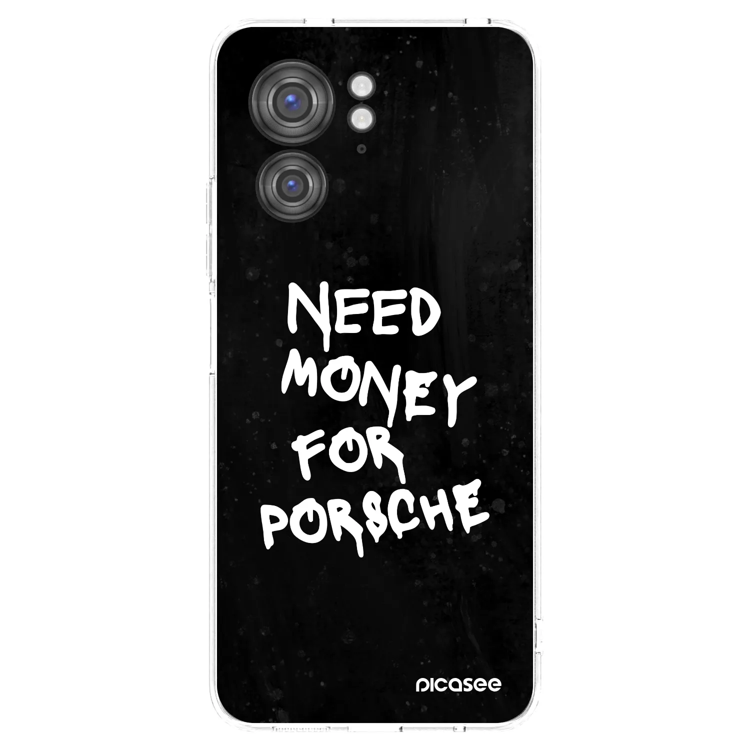 Picasee silikonski prozorni ovitek za Motorola Edge 40 - Black Dollar