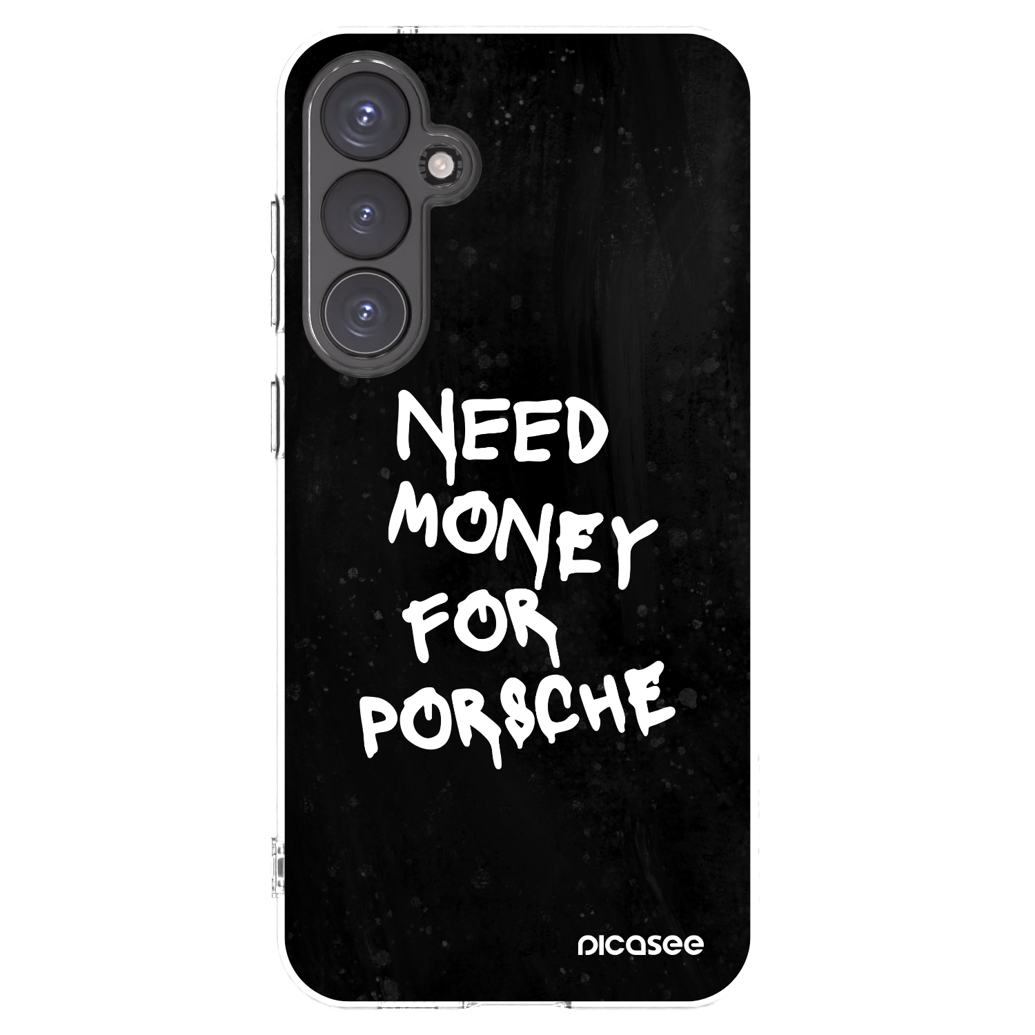 Picasee silikonski prozorni ovitek za Samsung Galaxy S23 FE S711B - Black Dollar