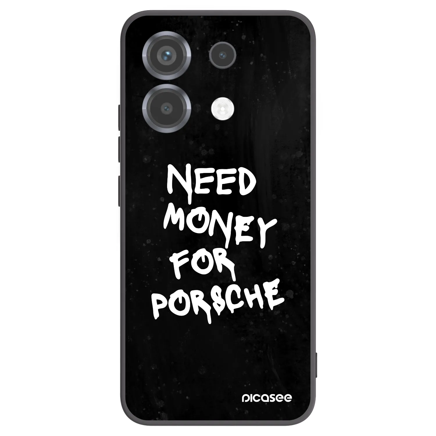 Picasee silikonski črni ovitek za Xiaomi Poco X6 - Black Dollar