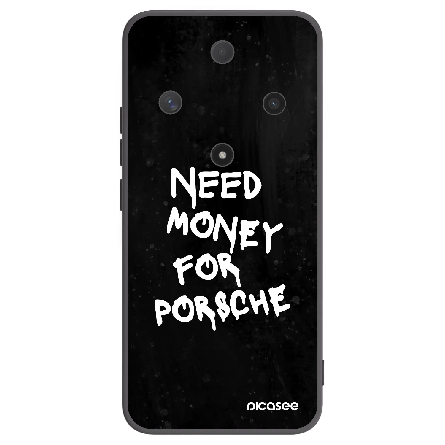 Picasee silikonski črni ovitek za Honor Magic6 Lite 5G - Black Dollar