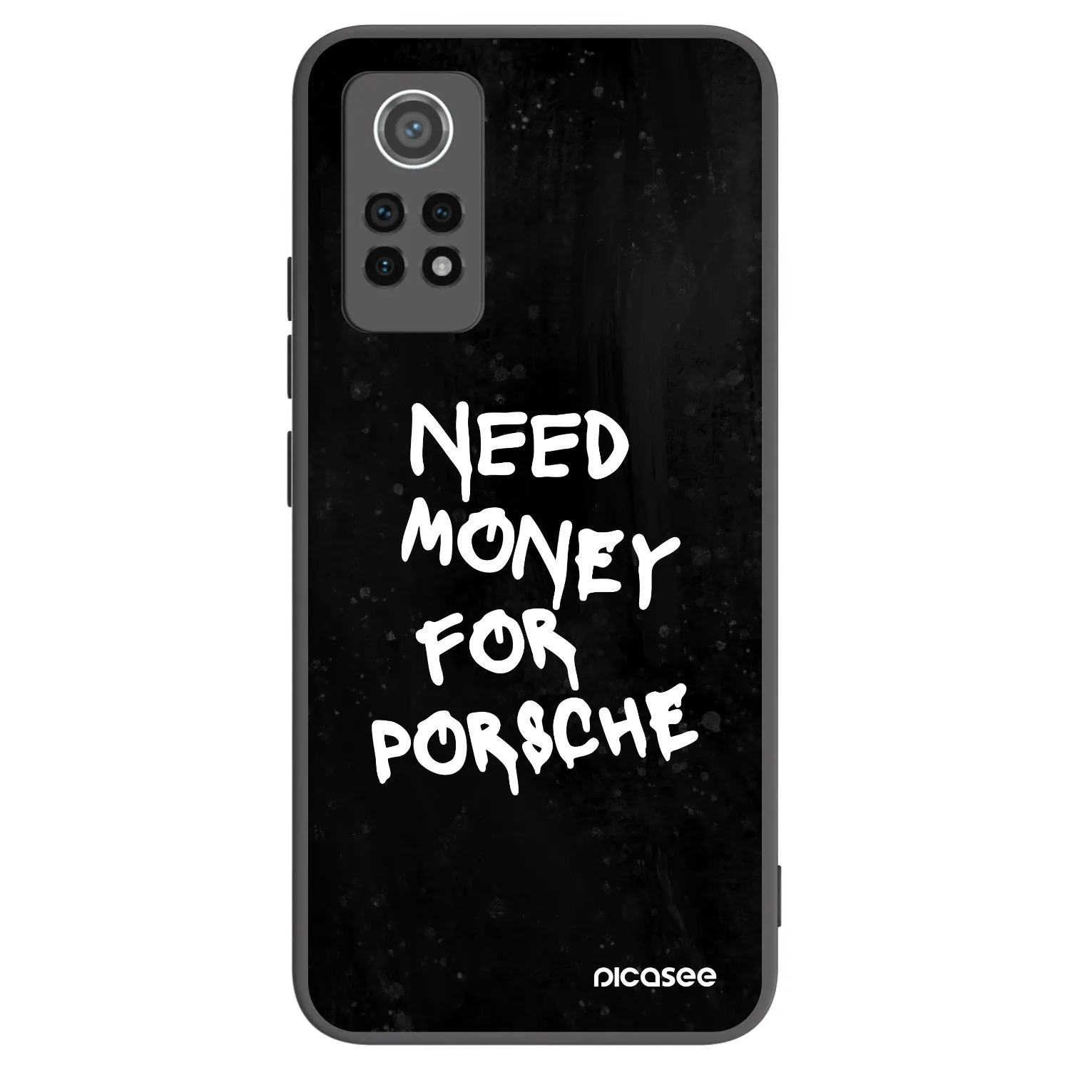 Picasee silikonski črni ovitek za Xiaomi Redmi Note 12 Pro 4G - Black Dollar