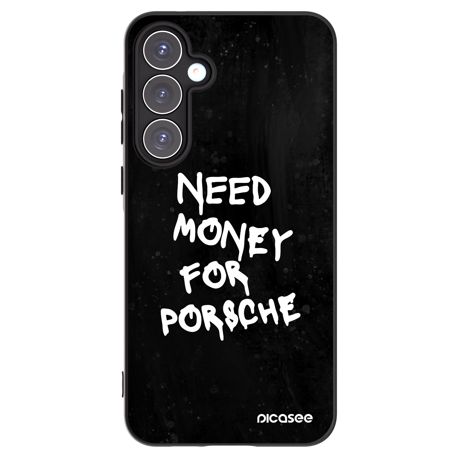 Picasee silikonski črni ovitek za Samsung Galaxy A55 5G A556B - Black Dollar