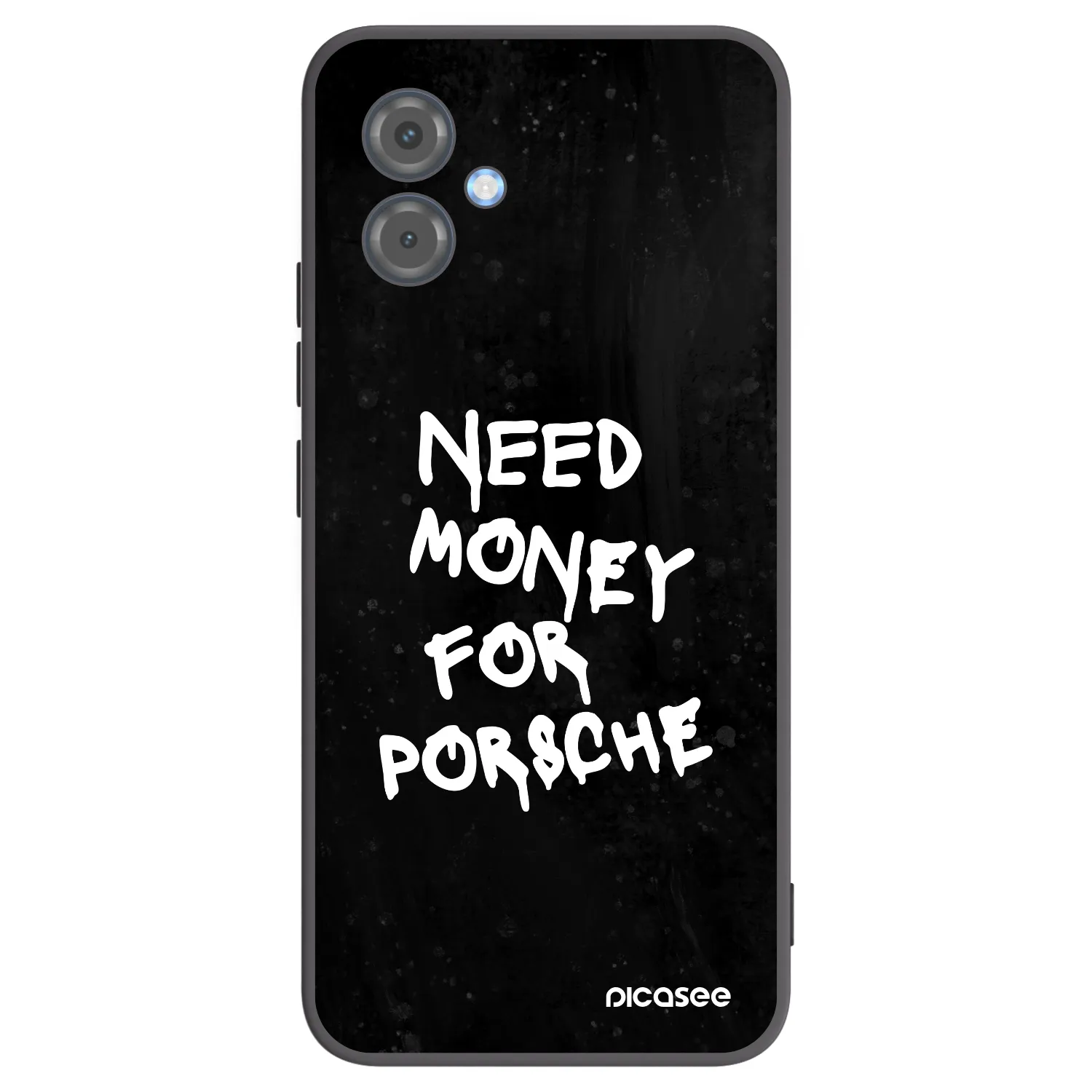 Picasee silikonski črni ovitek za Motorola Moto G14 - Black Dollar