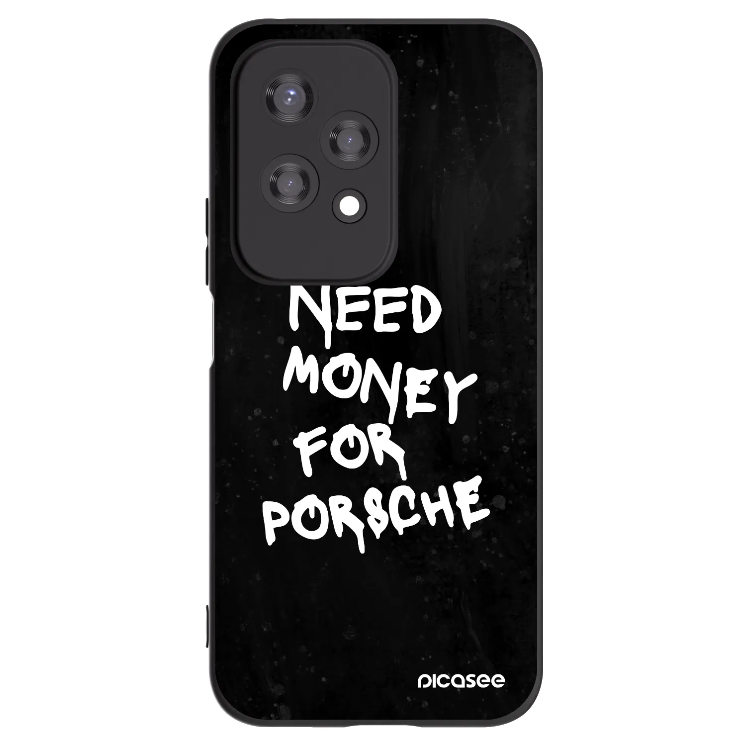 Picasee silikonski črni ovitek za Honor 200 Lite - Black Dollar