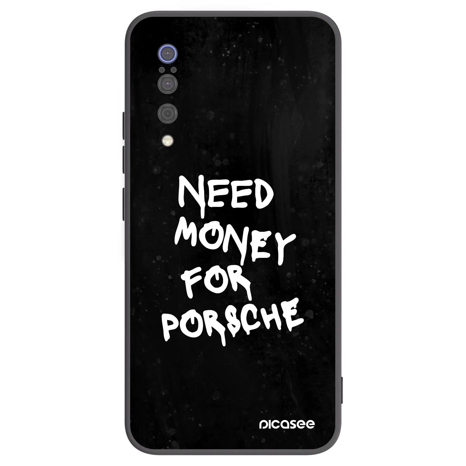 Picasee silikonski črni ovitek za Xiaomi Mi 9 - Black Dollar
