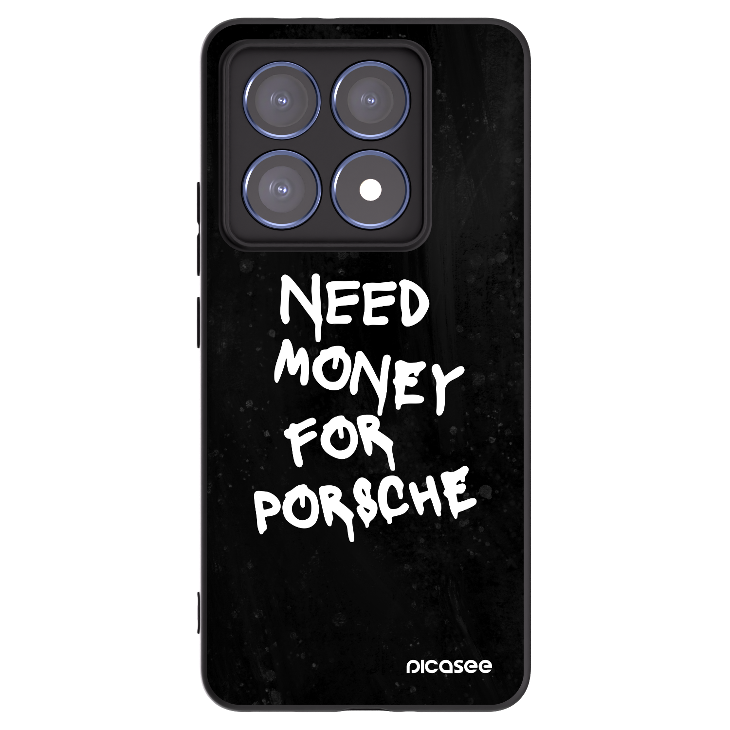 Picasee silikonski črni ovitek za Xiaomi 14T Pro - Black Dollar