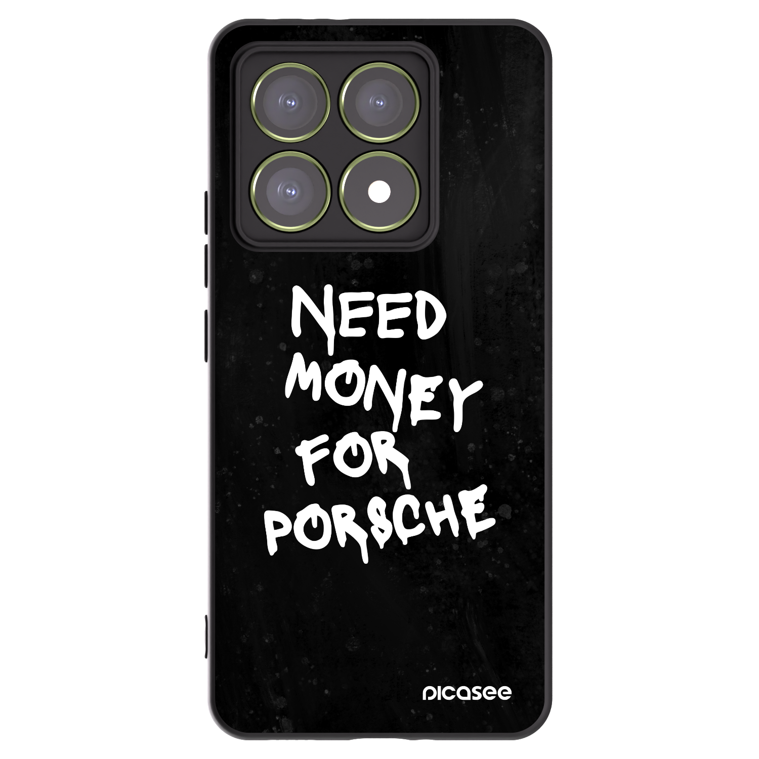 Picasee silikonski črni ovitek za Xiaomi 14T - Black Dollar