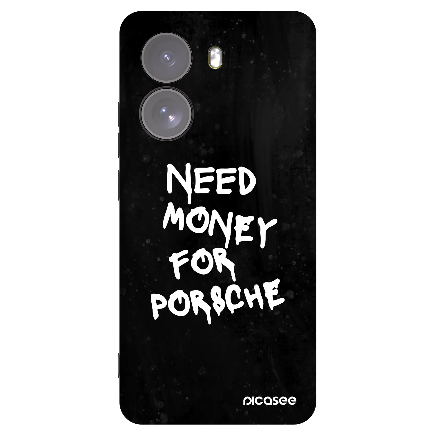Picasee silikonski črni ovitek za Xiaomi Poco X7 - Black Dollar