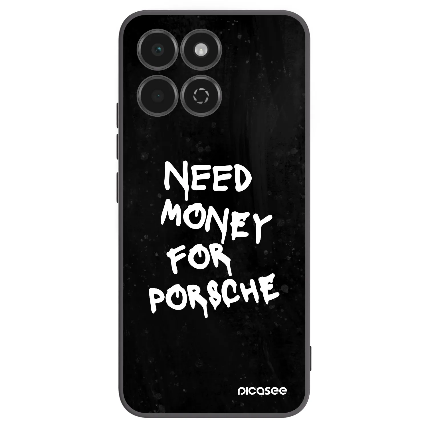 Picasee silikonski črni ovitek za Honor 200 Smart 5G - Black Dollar
