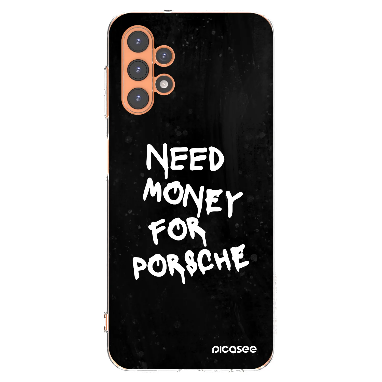 Picasee silikonski prozorni ovitek za Samsung Galaxy A13 5G - Black Dollar