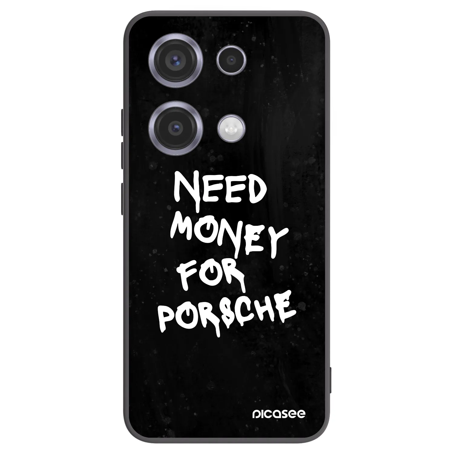 Picasee silikonski črni ovitek za Xiaomi Redmi Note 14S - Black Dollar