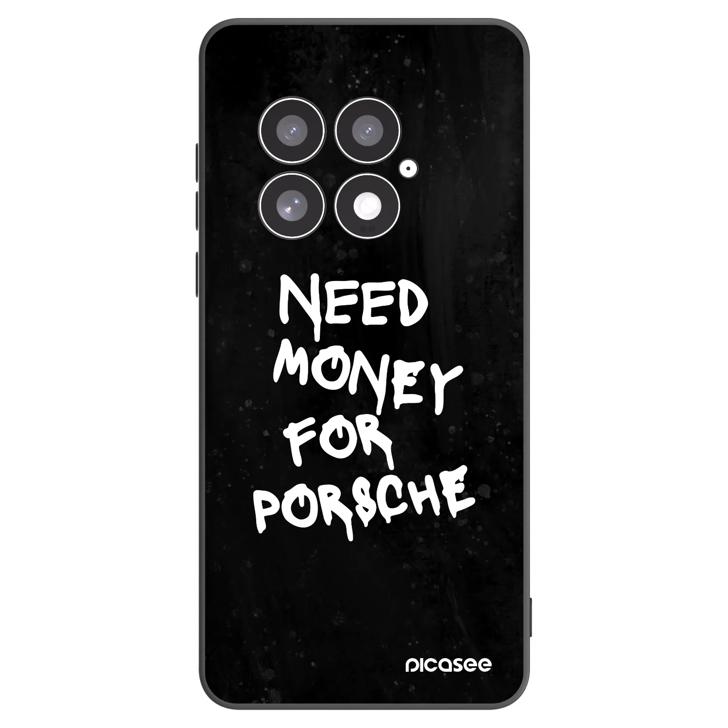 Picasee silikonski črni ovitek za OnePlus 13 5G - Black Dollar