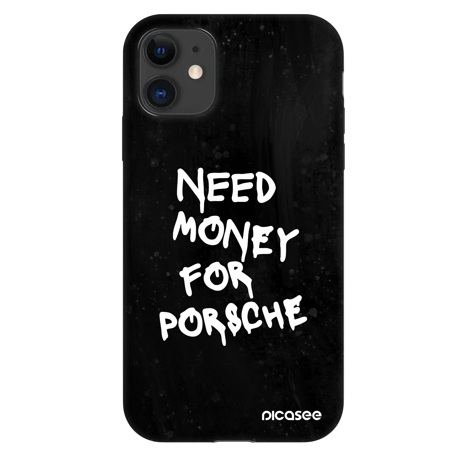 Picasee Fashion Case za Apple iPhone 11 - Black Dollar
