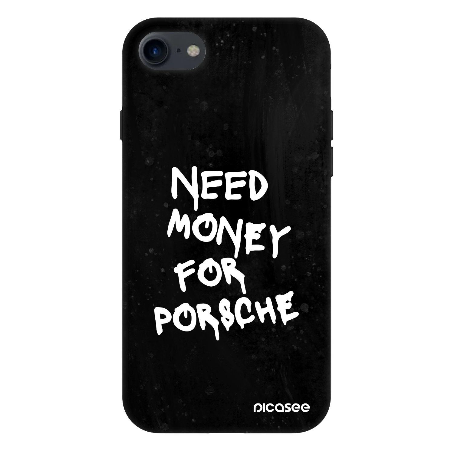 Picasee Fashion Case za Apple iPhone SE 2022 - Black Dollar