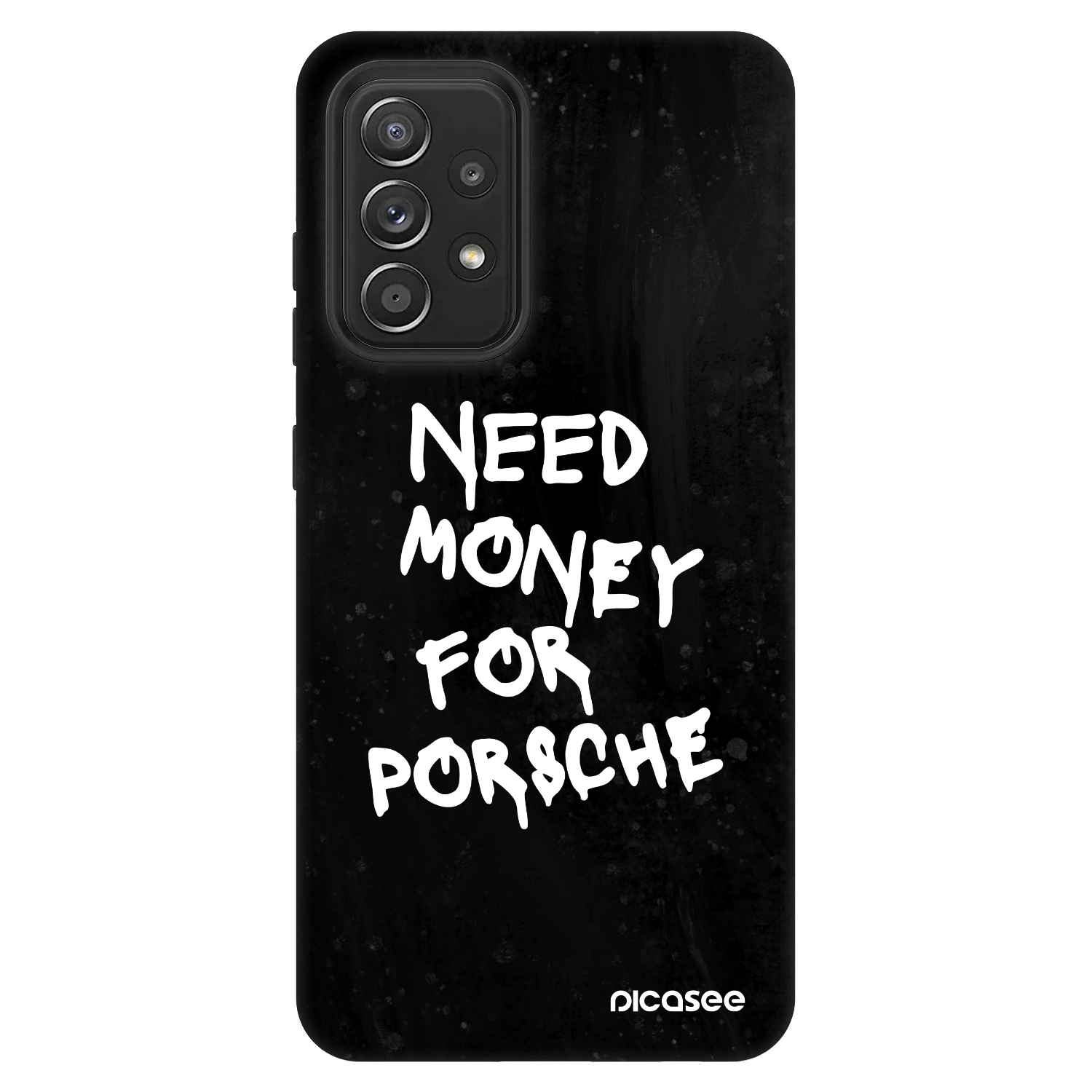 Picasee Fashion Case za Samsung Galaxy A52 5G A525F - Black Dollar
