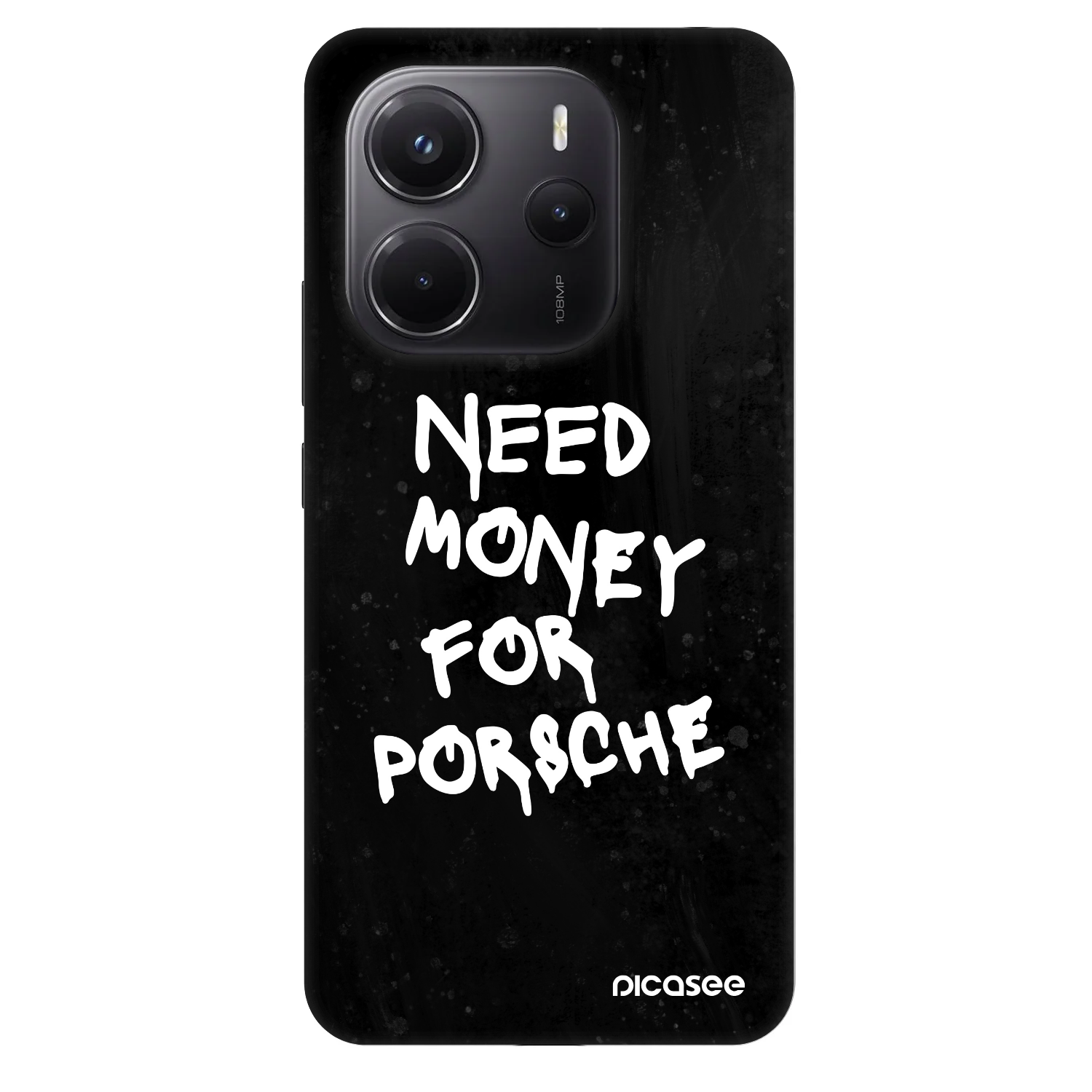 Picasee Fashion Case za Xiaomi Redmi Note 14 4G - Black Dollar