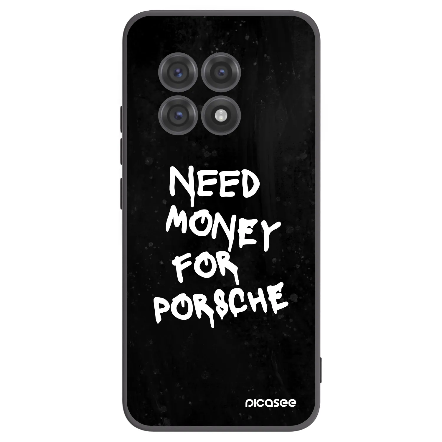 Picasee silikonski črni ovitek za OnePlus 13R 5G - Black Dollar