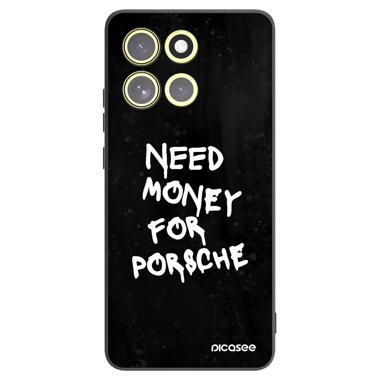 Picasee silikonski črni ovitek za Motorola Moto G86 5G - Black Dollar