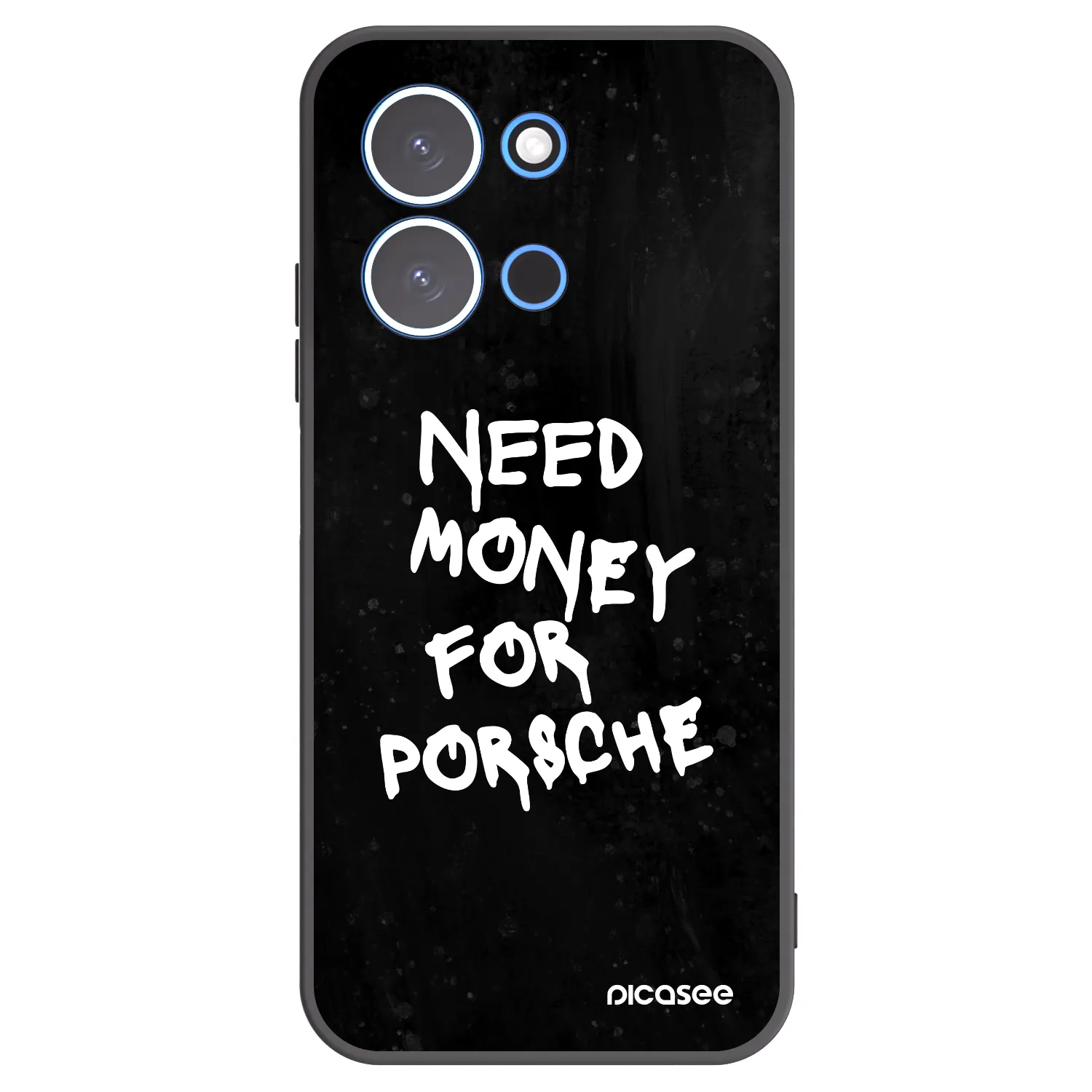 Picasee silikonski črni ovitek za Xiaomi Redmi 15C 4G - Black Dollar