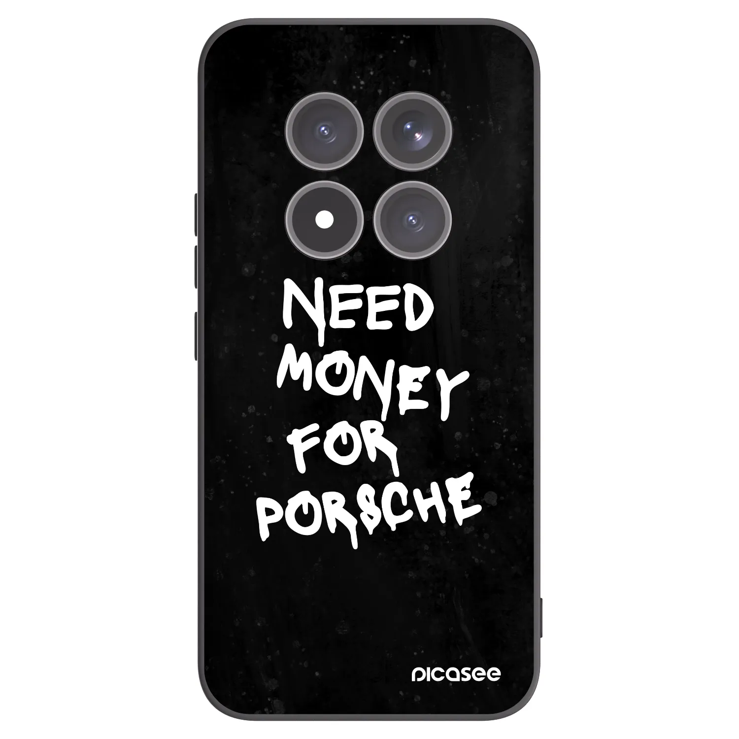 Picasee silikonski črni ovitek za Xiaomi Redmi Note 15 Pro+ - Black Dollar