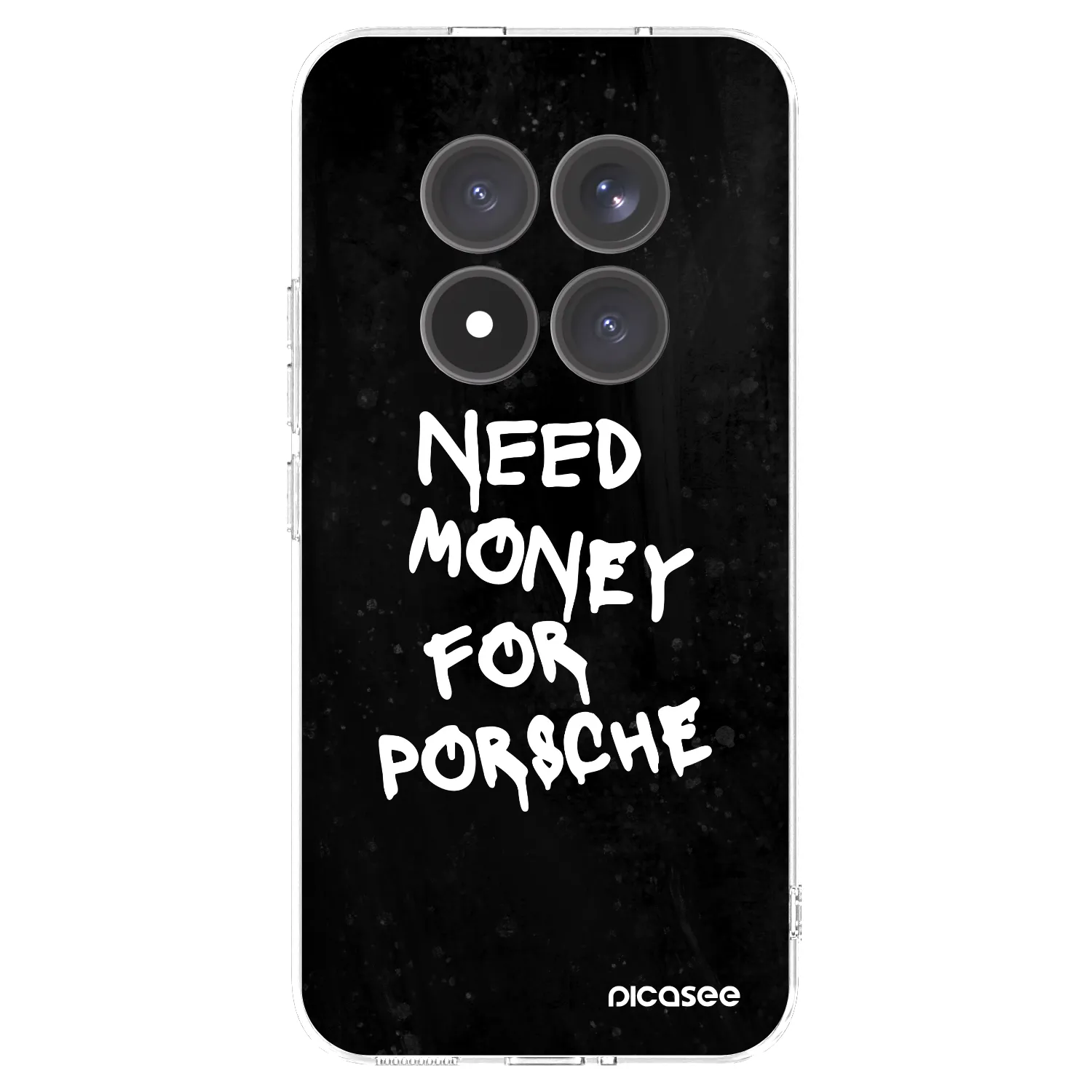 Picasee silikonski prozorni ovitek za Xiaomi Redmi Note 15 Pro+ - Black Dollar