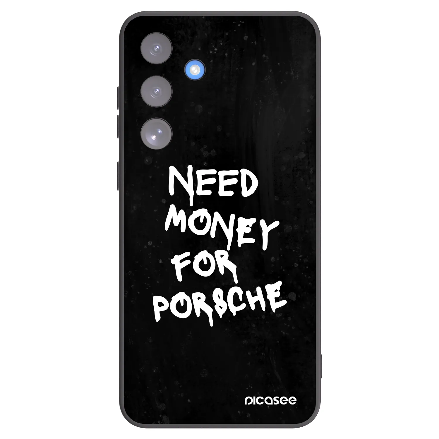 Picasee silikonski črni ovitek za Samsung Galaxy S25 FE 5G - Black Dollar