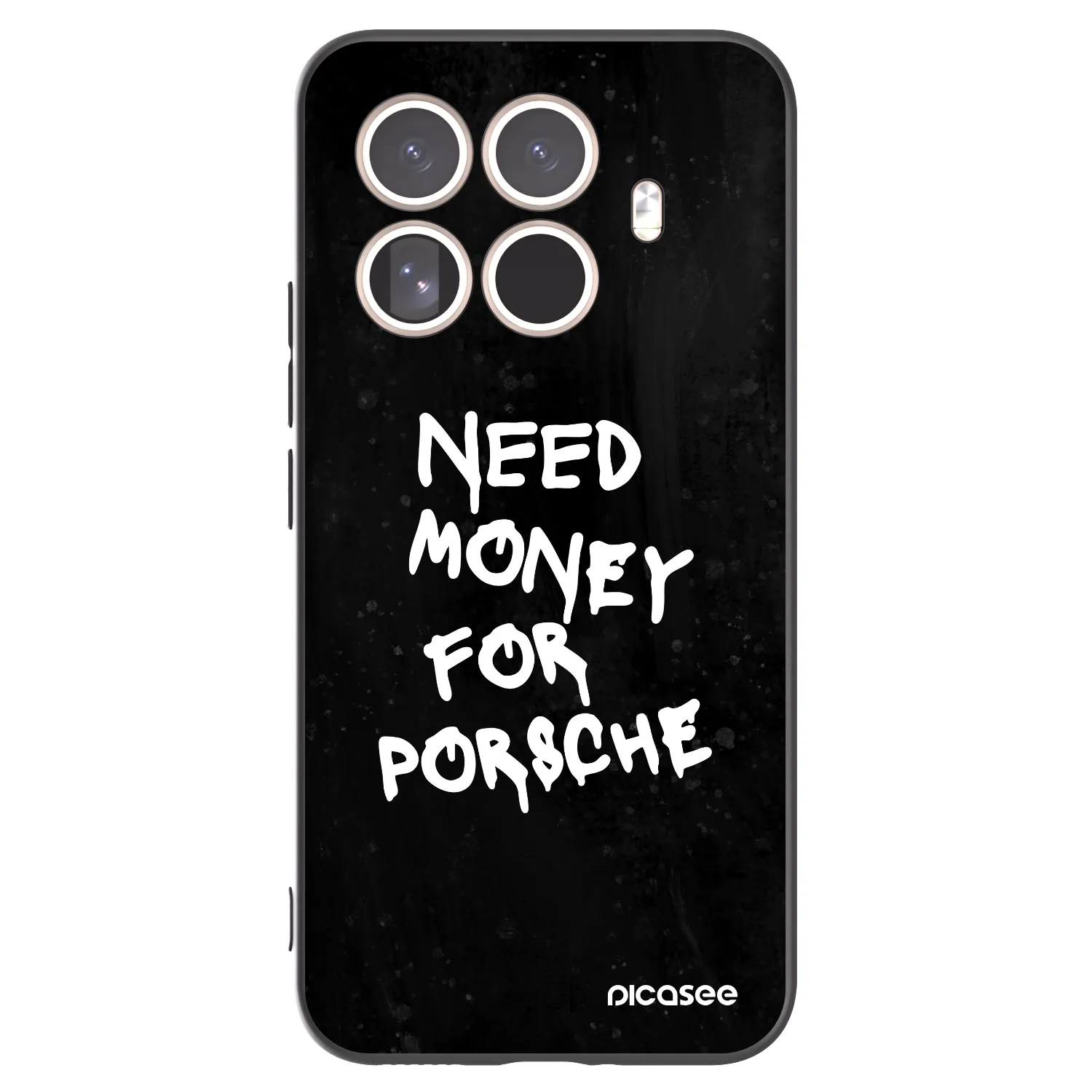 Picasee silikonski črni ovitek za Xiaomi 15T Pro - Black Dollar