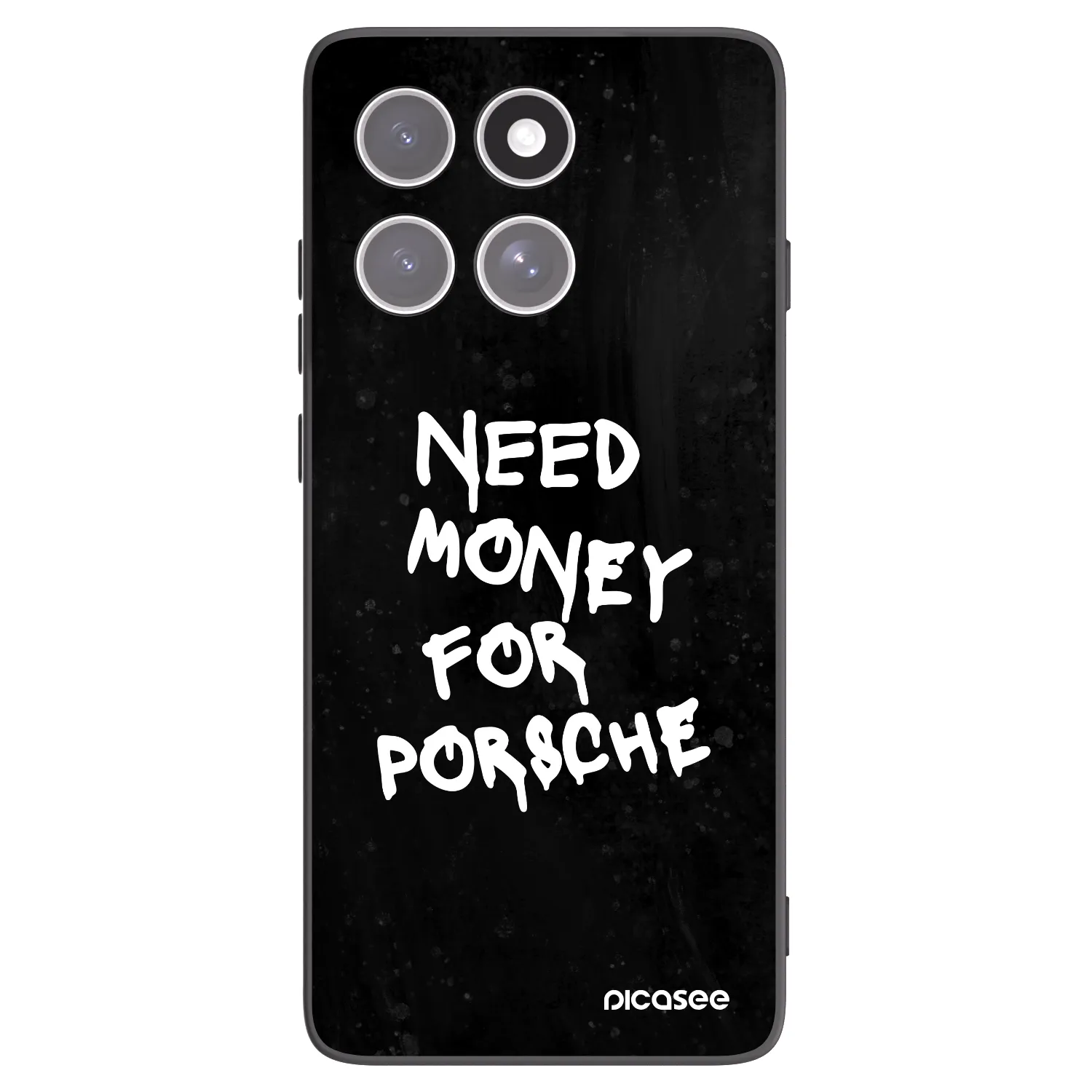 Picasee silikonski črni ovitek za Motorola Edge 60 Fusion - Black Dollar