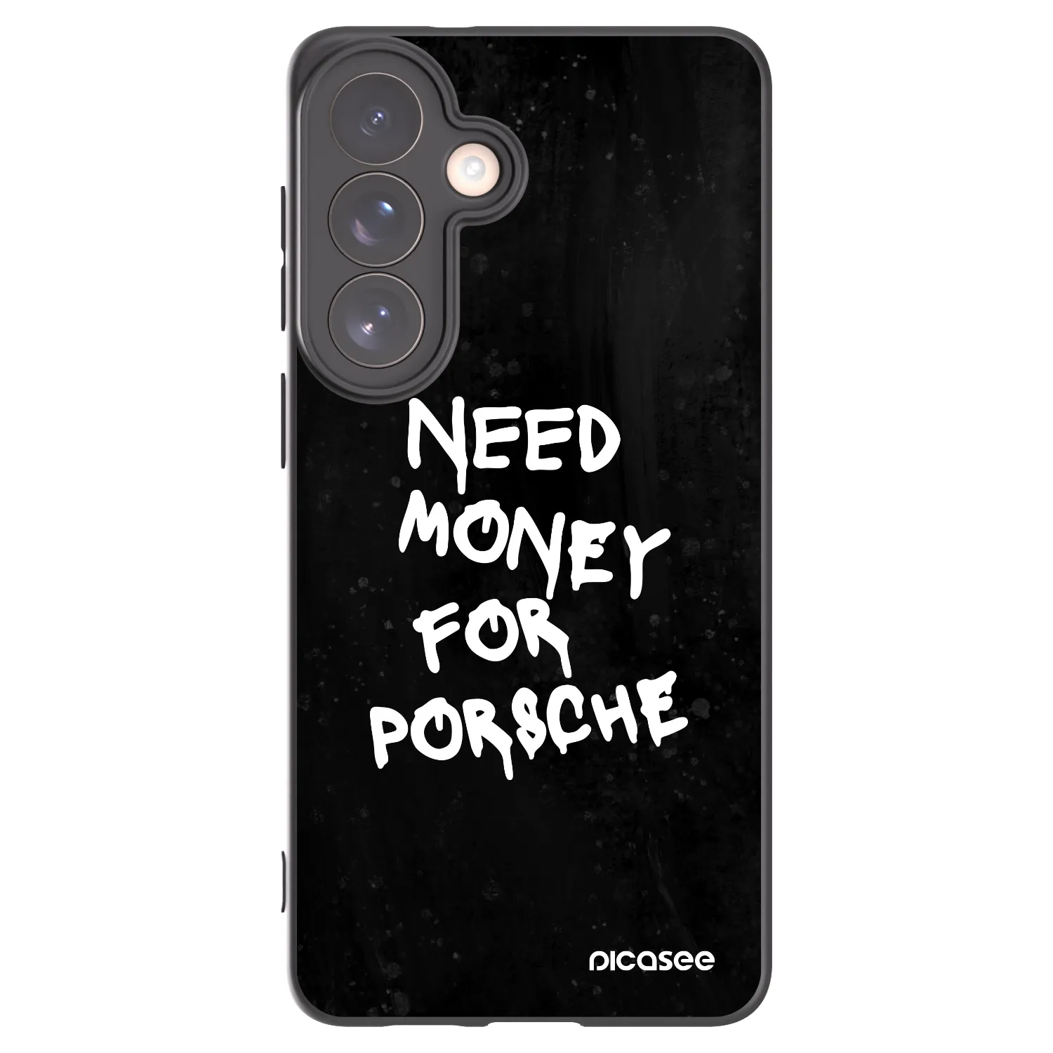 Picasee silikonski črni ovitek za Samsung Galaxy S26+ - Black Dollar