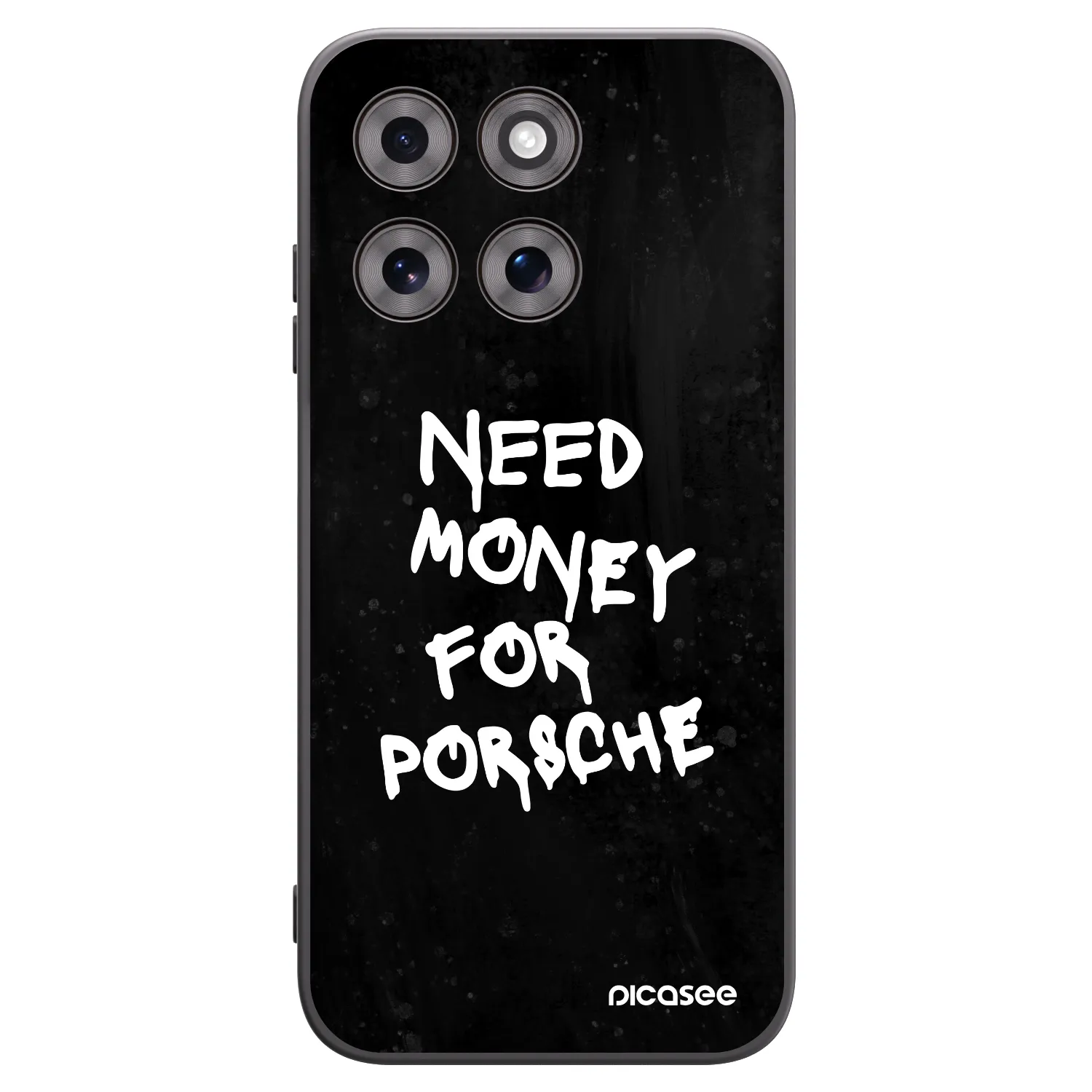 Picasee silikonski črni ovitek za Motorola Moto G77 - Black Dollar