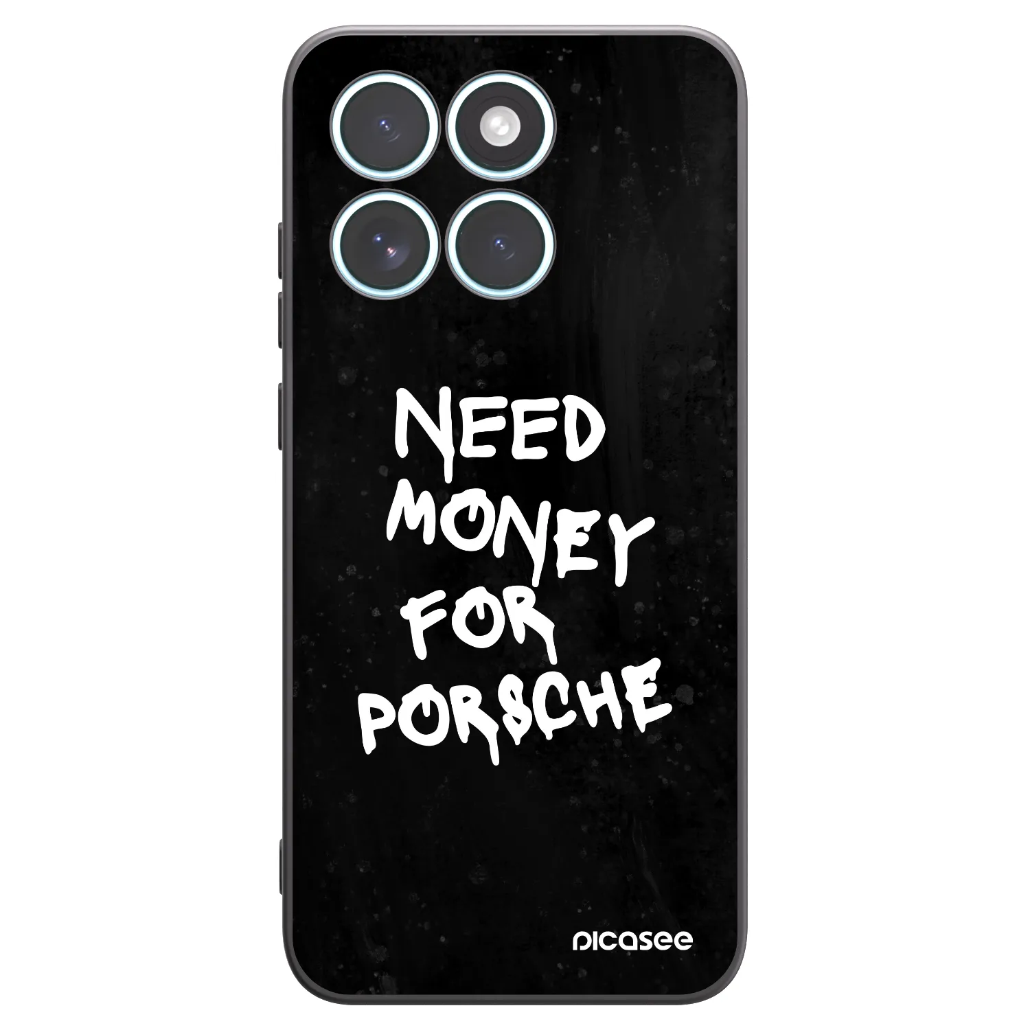 Picasee silikonski črni ovitek za Motorola Edge 70 Fusion - Black Dollar
