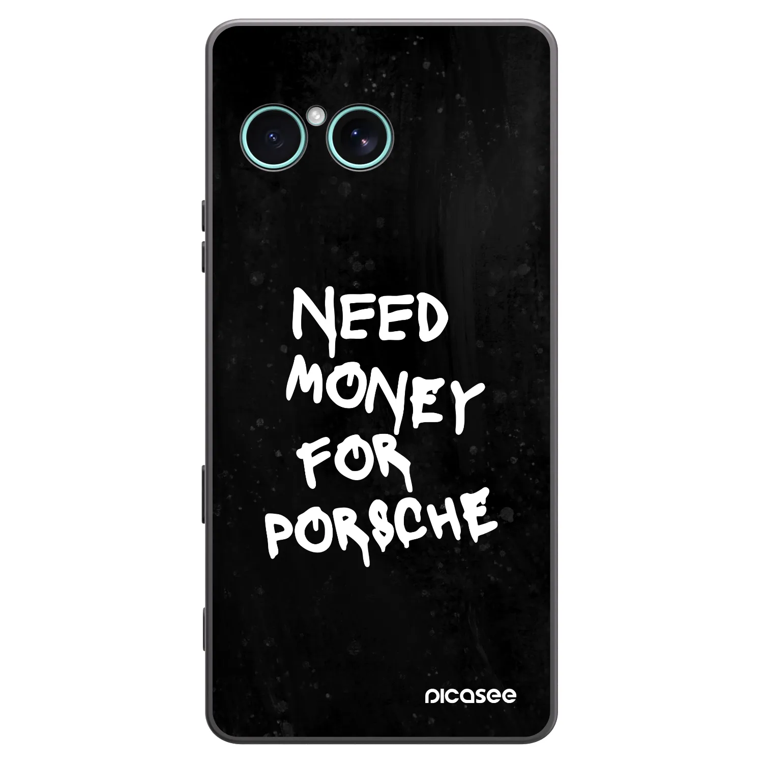 Picasee silikonski črni ovitek za Sony Xperia 10 VII - Black Dollar