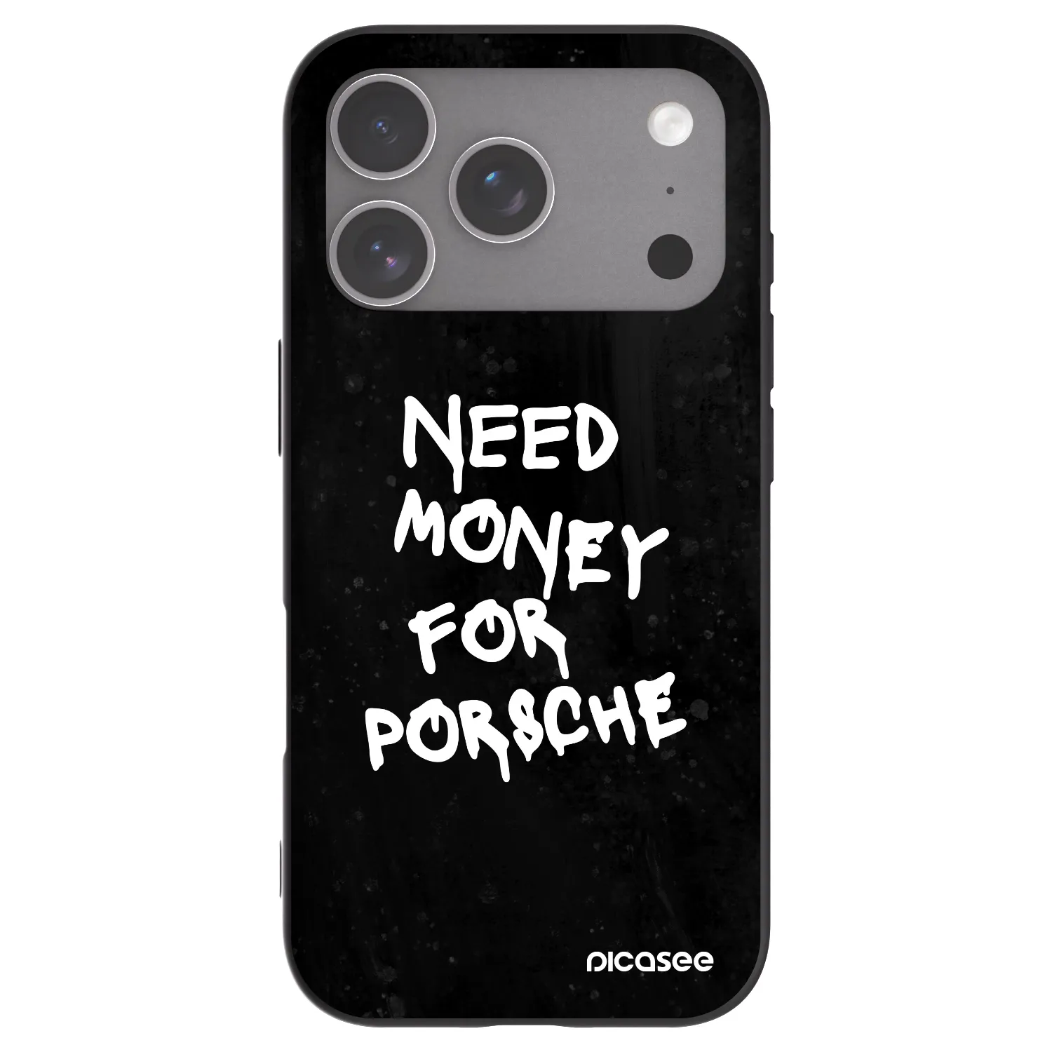 Picasee silikonski črni ovitek za Apple iPhone 18 Pro - Black Dollar