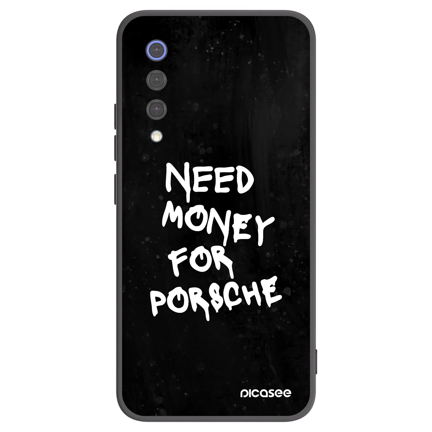Picasee silikonski črni ovitek za Xiaomi Mi 9 SE - Black Dollar